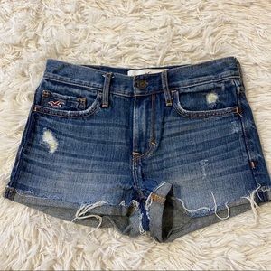 Hollister Medium-Washed Jean Shorts